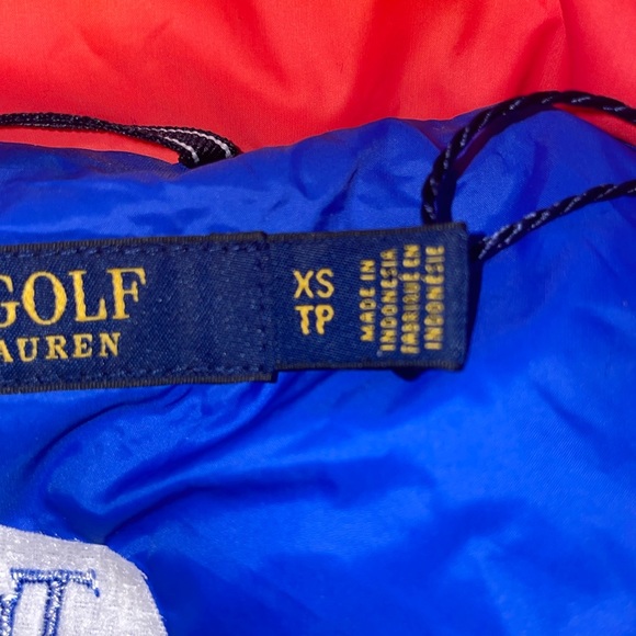 Polo golf Ralph rainbow color block women’s puffer vest  XS/TP - Picture 5 of 12